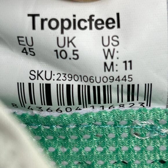 Tropic Feel Knyon Light Grey Shoes US 11 Water Friendly Travel Walking Sneakers - Picture 10 of 10